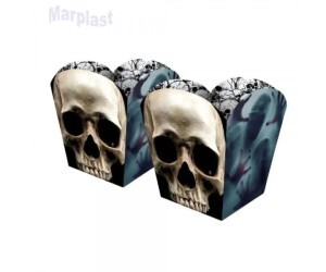 CACHEPOT PAPEL PEQUENO CAVEIRA C/4 UNIDADES