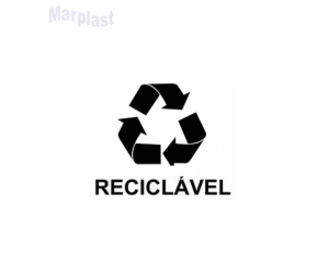 ADESIVO SINALIZAÇÃO RECICLAVEL JSN