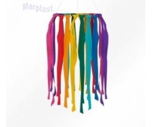 JUNINA LUSTRE DE FITAS 20CM C/1 UNIDADE