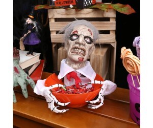 HALLOWEEN PORTA DOCE VELHO ZUMBI CROMUS