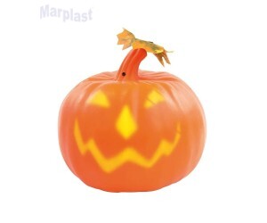 HALLOWEEN DECORAÇÃO ABOBORA SORRISO COM LUZ E SOM