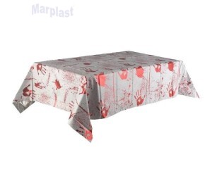 HALLOWEEN TOALHA MESA HELP 183X137CM