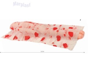 HALLOWEEN BONECO INFLÁVEL CADAVER COM SANGUE 1,50MT