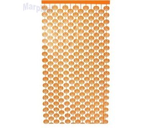 HALLOWEEN CORTINA ABOBORA 100X200CM
