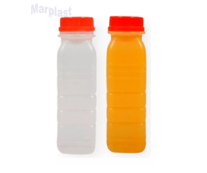 GARRAFA PLASTICA C/TAMPA 300ML FARDO C/100 UNIDADES