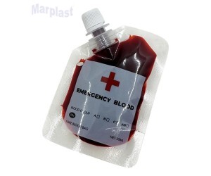 HALLOWEEN BOLSA DE SANGUE FALSO 30ML