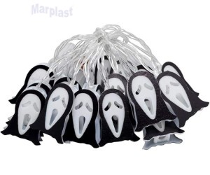 HALLOWEEN FIO COM 10 LED PANICO 2MTS 