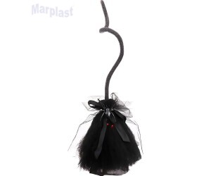 HALLOWEEN VASSOURA ELETRICA NOITES DO TERROR PRETO E CINZA