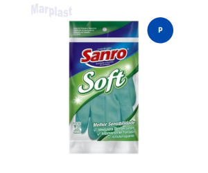 LUVA LIMP. FORRADA SOFT TAM.P - SANRO