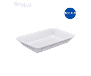 BANDEJA ISOPOR B-2 FUNDA TFL-02 C/100 UNIDADES