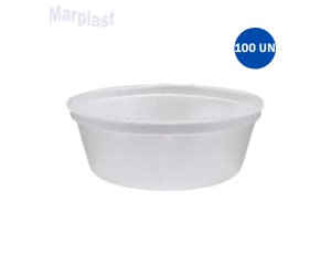 CUMBUCA ISOPOR BM-500 S/TAMPA  C/100 UNIDADES