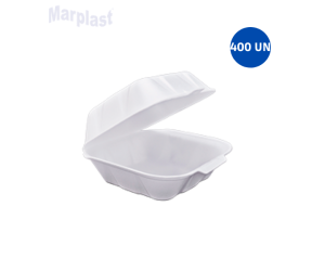 EMBALAGEM PARA LANCHE ISOP. PEQUENA TH-01 C/400 TOTALPLAST