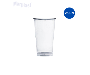 COPO 250ML CRISTAL BELO 25 UNIDADES