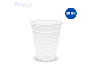 COPO DESCARTAVEL 500ML BR. C/50 TOTALPLAST ABNT