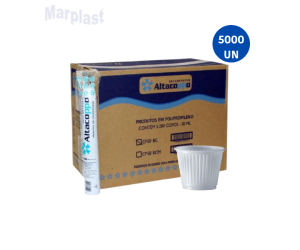 COPO DESCARTÁEIS 50ML BRANCO C/5.000UNIDADES ALTACOPO ABNT