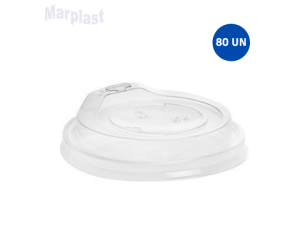 TAMPA DESCARTÁVEL P/ COPO TÉRMICO 180ML C/BICO