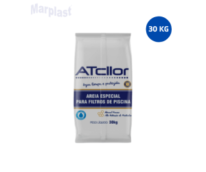 AREIA P/FILTRO PISCINA ATCLLOR  30KG