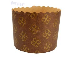 NATAL FORMA PANETONE 100G MARROM C/10UN