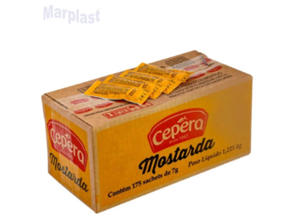 SACHE MOSTARDA  CEPERA CX. 175