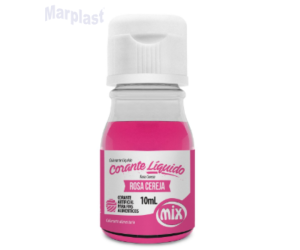 CORANTE LÍQUIDO ROSA CEREJA 10ML MIX