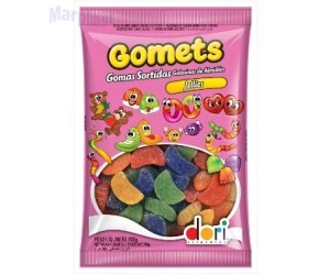 BALA DE GOMA GOMOS DE FRUTAS  700GR DORI