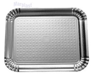 BANDEJA B03 27X22 CM PRATA ULTRAF. 1646