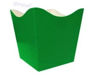 CACHEPO PEQUENO 7X7 VERDE BANDEIRA C/8 UNIDADES
