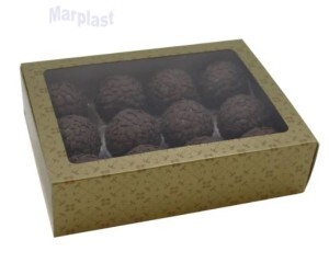 CAIXA GAVETA C/VISOR 12X15,5X4CM OURO C/10 IDEIA