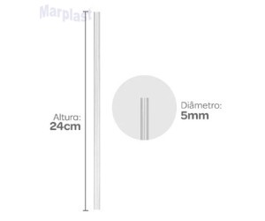 CANUDO BIO DEGRADAVEL STRAW LATA SACHE C/500 - 816