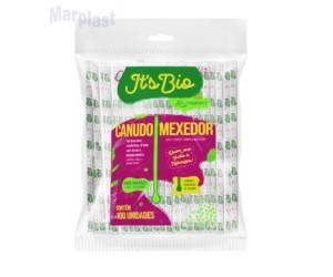 CANUDO STRAW. BIO MEXEDOR SACHE C/100 - 883