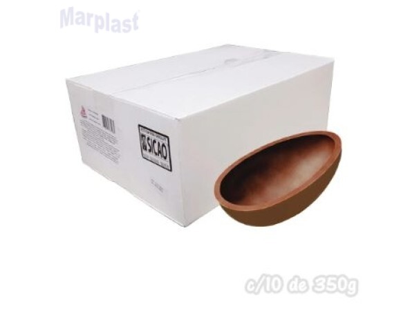CASCA CHOCOLATE AO LEITE 350GR CX10UN  SICAO