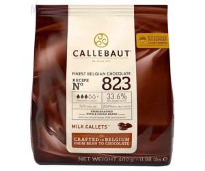 CHOCOLATE AO LEITE 33,6% MOEDAS  400GR CALLEBAUT
