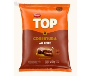 CHOCOLATE COBERTURA TOP GOTAS AO LEITE 1,010KG HARALD