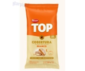 CHOCOLATE COBERTURA TOP GOTAS BRANCO 2,1KG HARALD