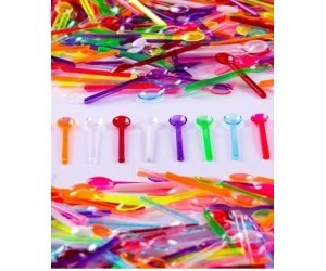 COLHERZINHA DOURADA SOLIDA - C/100 UNIDADES