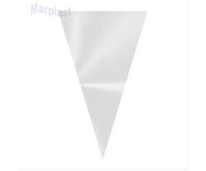 CONE FESTA (14X23) INCOLOR 1 PACOTE C/50 UNIDADES CROMUS