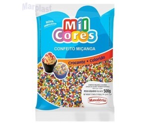 CONFEITO MIÇANGA 500GR COLORIDO N°0
