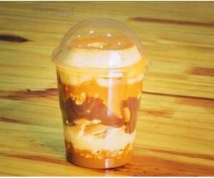 COPO 200ML - BOLHA CRISTAL BELO C/TAMPA 20UNIDADES - PLASTILANIA