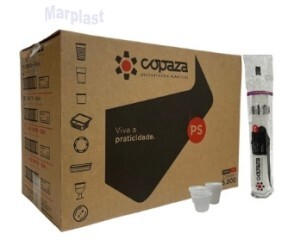COPO DESCARTÁVEIS 50ML TRANSPARENTE C/5.000 UNIDADES COPAZA