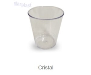COPO DESCARTAVEL PEQUENO - 010 CRISTAL C/50 UND. PLASTISHOW