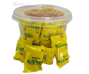 DOCE PACOCA ROLHINHA KIDOCE - DISPLAY C/100 UNIDADES