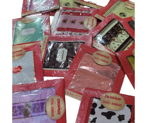 EMBALAGEM P/ TRUFA 14,5X15,5 GOSTOSURA LEITE EM PO (PACOTE)