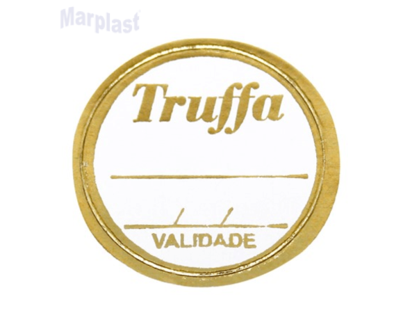 ETIQUETA VALIDADE TRUFA MAGIA - 1 PACOTE C/100 ETIQUETAS