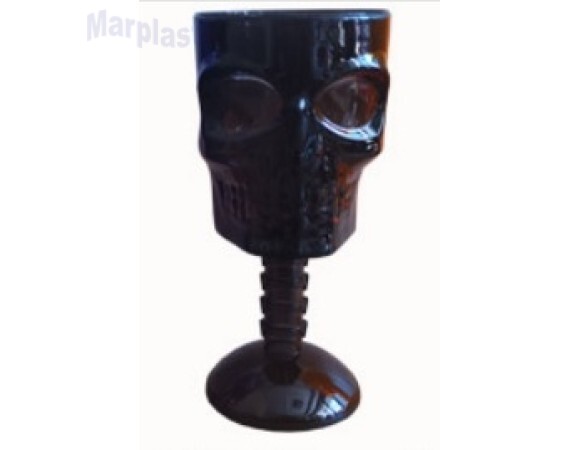 HALLOWEEN TACA CRANIO PT 200ML