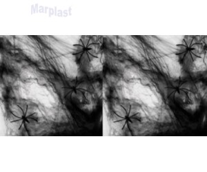 HALLOWEEN TEIA ARANHA PRETO