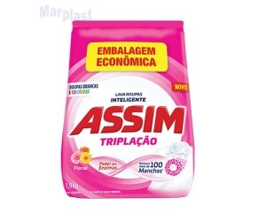 SABÃO EM PÓ ASSIM FLORAL/MICELAR 400GR