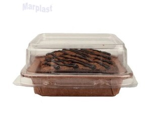 FORMA BROWNIE QUADRADO MARROM C/5 UNIDADE ECOPACK