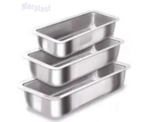 FORMA PAO DE FORMA P 4CM 21X9X4 - ALUMINIO RAFISA