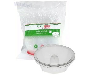 FORMA DE PUDIM FAMILIA C/TP 5UN PLASTILANIA