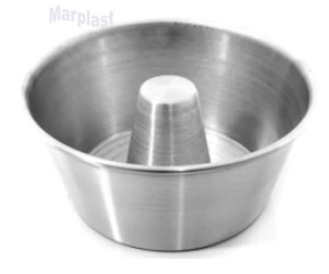 FORMA TORTA SUÍÇA - PUDIM 17X8 ALUMINIO - RAFISA